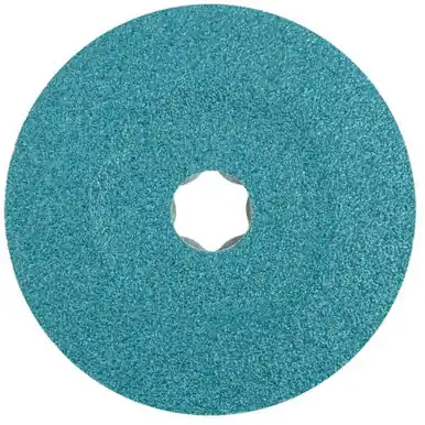 PFERD 40132 COMBICLICK Fiber Disc 4-1/2" Dia. Zirconia Alumina Z 50 Grit (25pk)