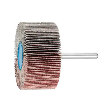 PFERD 45271 2-1/2" x 1" Mounted Flap Wheel 1/4" Shank Alum. Oxide 80G (10pk)