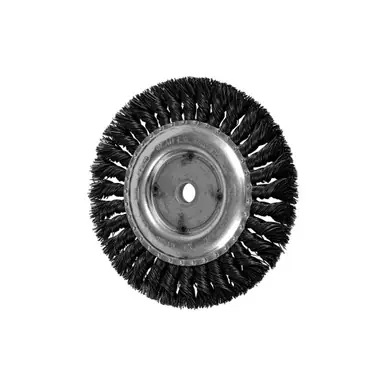 PFERD 81668 6" Standard Twist Knot Wheel .023 CS Wire, 5/8-1/2" A.H. (10pk)