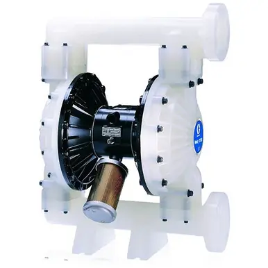 GRACO 24B764 - Husky 2150 PP Pump AL Center Section PP Seats PTFE Balls & PO Diaphragm, End Flange