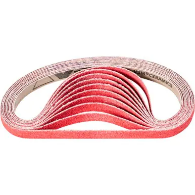 PFERD 49538 - 1/2" x 18" Coated File Belt Ceramic Oxide - 60 Grit (50pk)
