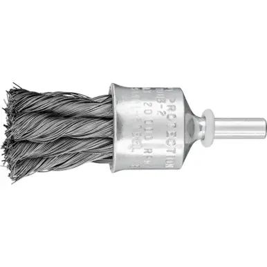 PFERD 83071 3/4" Knot Wire End Brush Flared Cup .010 CS Wire 1/4" Shank (10pk)