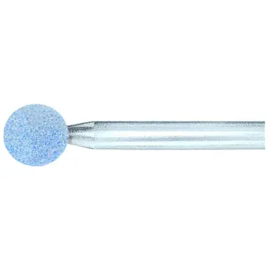 PFERD 30095 B125 Vitrified Mounted Point 1/8" Shank Ceramic Oxide, J Hardness, 80 Grit (10pk)