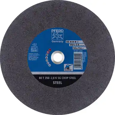 PFERD 64502 14" x 3/32" Chop Saw Wheel, 1" AH A 36 K SG-CHOP (10pk)
