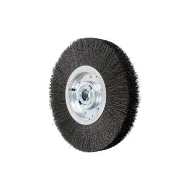 PFERD 81258 12" Crimped Wire Wheel - Wide Face .014 CS Wire, 2" Keyed A.H.