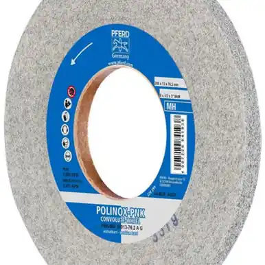 PFERD 48209 8" x 1/2" Convolute Wheel 3" A.H. - A/O Coarse (MH) 8AM
