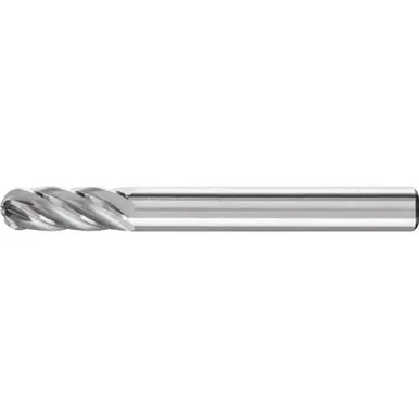 PFERD 24397 Carbide Bur, Cylind. Radius End, INOX Cut 1/4" x 5/8" x 1/4" Shank
