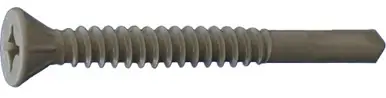 Daggerz FPSDCT1011316 - 10-16 x 1-13/16" Phillips Square Flat Screws w/Pilot Point