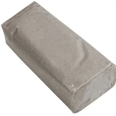 PFERD 48761 Large Polishing Paste Bar, Grey Pre-polish for Aluminum & Brass