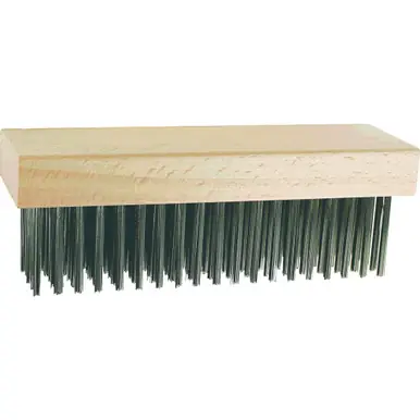 PFERD 85081 Straight Back Block Brush 5 x 10 Rows, CS Wire (12pk)