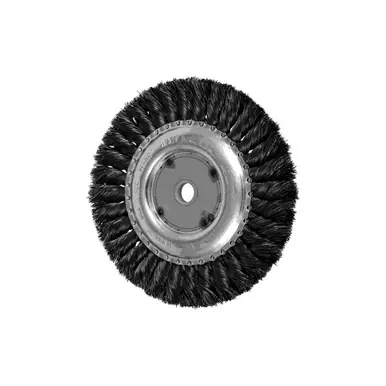 PFERD 81666P P.O.P. 6" Standard Twist Knot Wheel .014 CS Wire 5/8-1/2" AH (5pk)