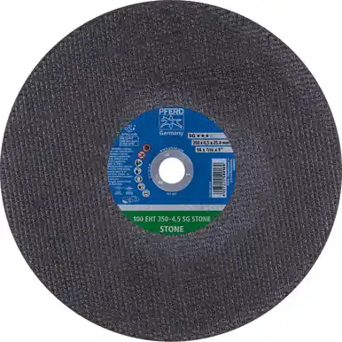PFERD 64238 14" x 3/16" Cut-Off Wheel, 1" AH, Portable C 24 R SG For Masonry/Asphalt (10pk)