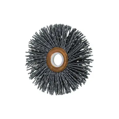 PFERD 83793 3" M-BRAD Tube Center Wheel 1/2" A.H., .040 SiC - 120 Grit (10pk)