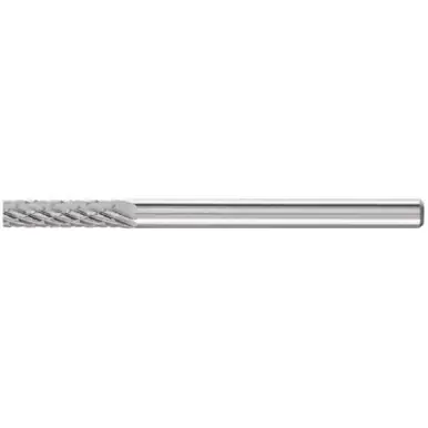 PFERD 24002 Carbide Bur, Cylind. Plain End, DBL Cut 1/8" x 1/2" x 1/4" Shank