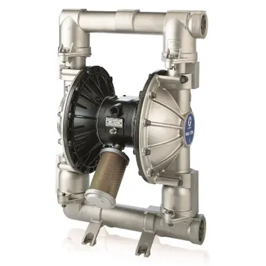 GRACO DBD341 - Husky 1590 SS 1-1/2" BSP Standard Pump, PP Center Section, SS Seats, Hardened SS