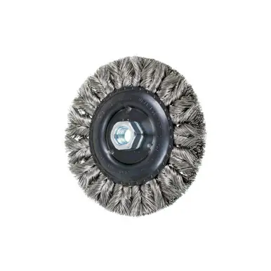 PFERD 82752 6" COMBITWIST Standard Knot Wheel .016 SS Wire 5/8-11 Thread (10pk)