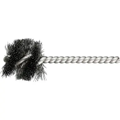PFERD 83376 1-1/4" Power Tube Brush .008 CS Wire, 1/4" Stem, SS/SS (36pk)