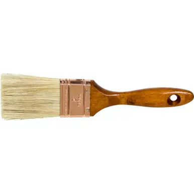 PFERD 89724 2" Wall Brush White Bristle Fill, Wood Handle (10pk)