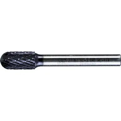 PFERD 27167 HICOAT Bur, Cylind. Radius End, DBL Cut 3/8" x 3/4" x 1/4" Shank