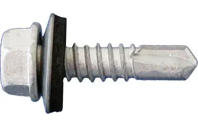 Daggerz NEOSDCT1010 - 10 x 1" Hex Washer Head Self-Drill Screws w/Bonded Washer 4000ct