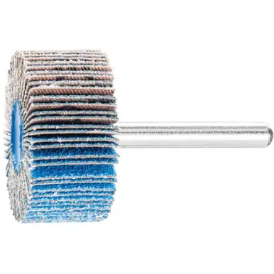 PFERD 45470 1-1/2" x 1" Mounted Flap Wheel 1/4" Shank AlumOxide 80G INOX (10pk)