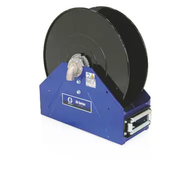 GRACO 24P465 - XD50 Diesel Fuel Hose Reel, 1" x 75 ft, Yellow, 600 PSI