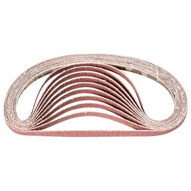 PFERD 48964 - 1/4" x 12" Coated File Belt Aluminum Oxide - 80 Grit (50pk)