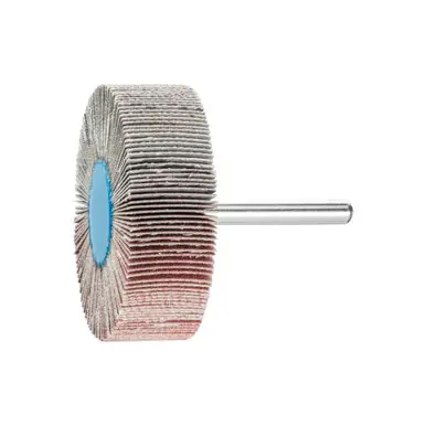 PFERD 45274 2-1/2" x 1" Mounted Flap Wheel 1/4" Shank, Aluminum Oxide, 240 Grit (10pk)
