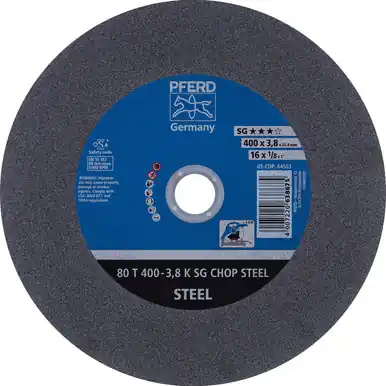PFERD 64503 16" x 1/8" Chop Saw Wheel, 1" AH A 36 K SG-CHOP (10pk)