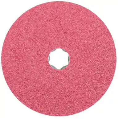 PFERD 40705 COMBICLICK Fiber Disc, 5" Dia. Ceramic Oxide CO, 36 Grit, Upgrade (25pk)