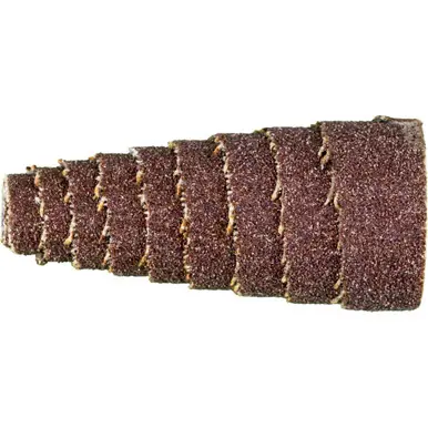 PFERD 41875 3/4" x 1-1/2" Cartridge Roll 3/16"AH Full Taper A/O 80 Grit (50pk)