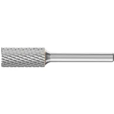 PFERD 24283 Carbide Bur, Cylind. (End Cut), DIA Cut 1/2" x 1" x 1/4" Shank, SB-5