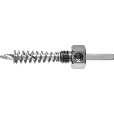 PFERD 29036 Hole Saw Arbor, 1/4" Round Shank 1/2-20 UNF Thread