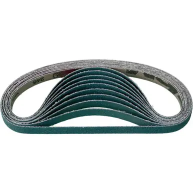 PFERD 49730 - 1/2" x 18" Coated File Belt Zirconia - 80 Grit (50pk)