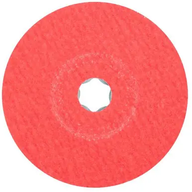 PFERD 40735 COMBICLICK Fiber Disc 5" Dia. Ceramic Ox. CO-COOL 60 Grit (25pk)