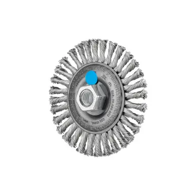 PFERD 82307P P.O.P. 4" Stringer Bead Wheel .020 SS Wire, 5/8-11 Thread (5pk)