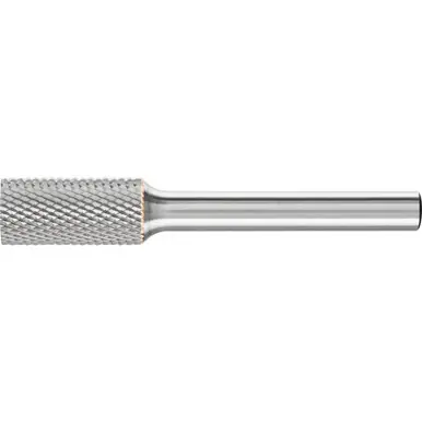 PFERD 27516 Carbide Bur, Cylind. Plain End, MICRO Cut 3/8" x 3/4" x 1/4" Shank