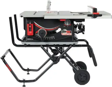 SAWSTOP JSS-120A60 Jobsite Saw PRO w/ Mobile Cart 15A, 120V, 60Hz