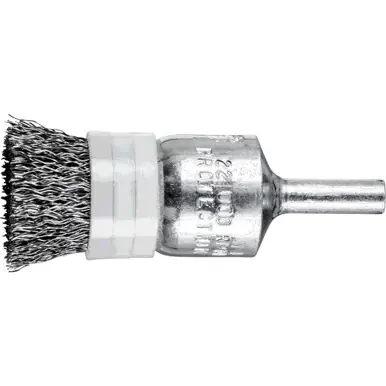 PFERD 83012 3/4" Banded Crimped Wire End Brush .010 CS Wire, 1/4" Shank (10pk)