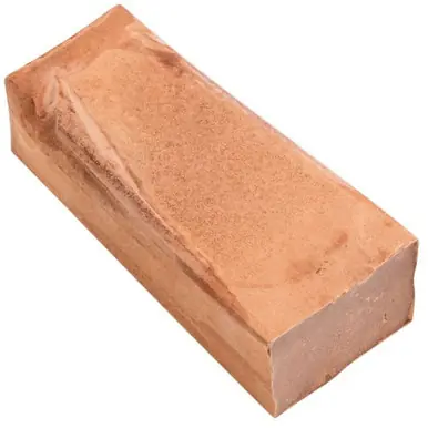 PFERD 48762 Large Polishing Paste Bar, Brown Pre-polish for Non-Ferrous Metals