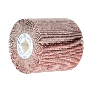 PFERD 45782 4" x 4" Flap Drum - Coated 3/4" Keyed A.H., Aluminum Oxide 80 Grit