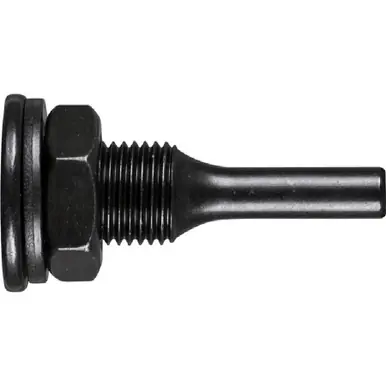 PFERD 84655 Flat Head Drive Arbor For Tube Center Brushes, 1/2" Arbor Hole to 1/4" Shaft