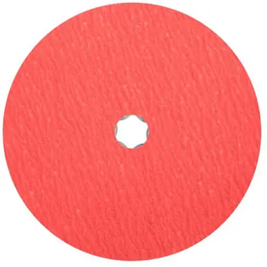 PFERD 40749 COMBICLICK Fiber Disc 7" Dia. Ceramic Ox. CO-COOL 60 Grit (25pk)