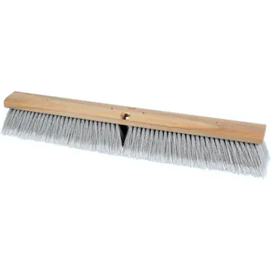 PFERD 89241 24" Sweep Floor Brush Synthetic/Flagged Silver Case 3" Trim (12pk)