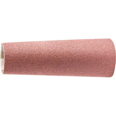 PFERD 41353 3/4" x 1/2" x 2-1/2" Spiral Band Tapered Alu. Ox. 150 Grit (100pk)