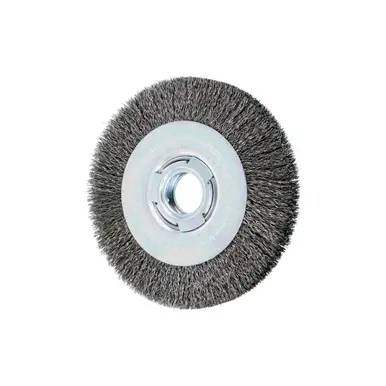 PFERD 81122 7" Crimped Wire Wheel - Medium Face .014 CS Wire, 2" A.H.
