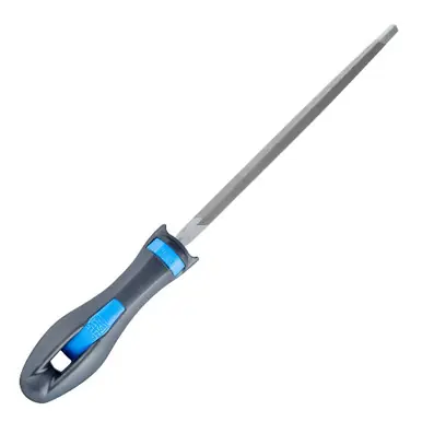 PFERD 17125P 8" Saw Bit File Round Edge 2 Safe Edges w/ Handle (5pk)