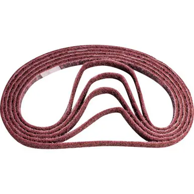 PFERD 43560 - 1/2" x 24" POLIVLIES Surface Cond. Belt Aluminum Oxide - Medium Grade (10pk)