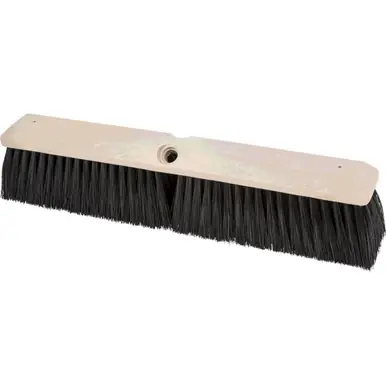 PFERD 89273 18" Medium Sweep Floor Brush Black Synthetic Fill, 3" Trim (12pk)
