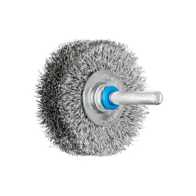 PFERD 82951 2" Crimped Shank Mtd Wheel Brush .008 SS Wire 1/4" Shank (10pk)